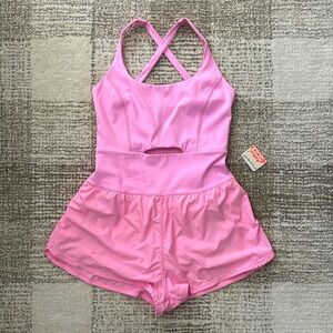 Free People Righteous Runsie in Summer Loving- New with Tags